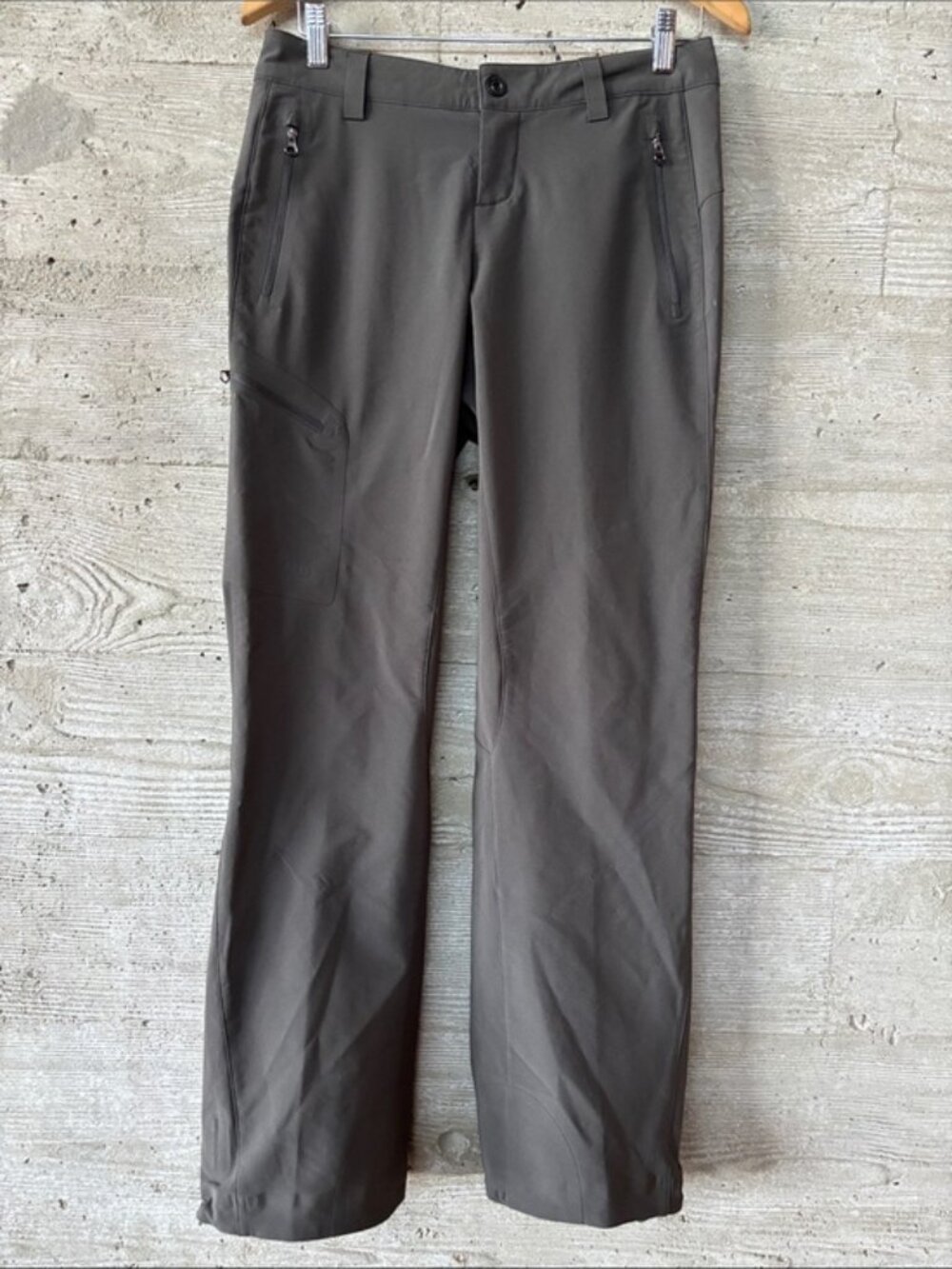 REI (4) Outdoor/Recreational Track & Trail Mid to Low Rise (9”) Dark Gray Pants